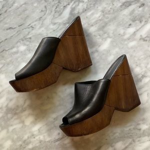 Aldo wooden heels